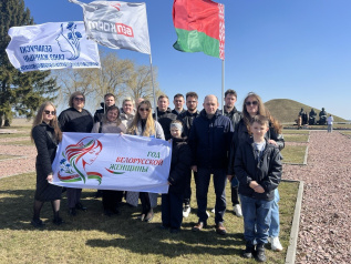 Белкорм принял участие в митинге, посвящённому Дню памяти сожжённых деревень в мемориальном комплексе "Дремлево"